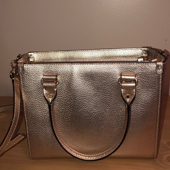 Kate Spade Gold open top bag - Picture 2 of 4